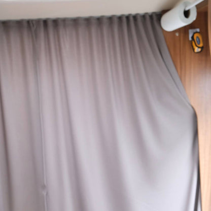 Scheidingsgordijnset voor campercabine met een lengte van 188 cm – Privacygordijn voor campers | Van-X