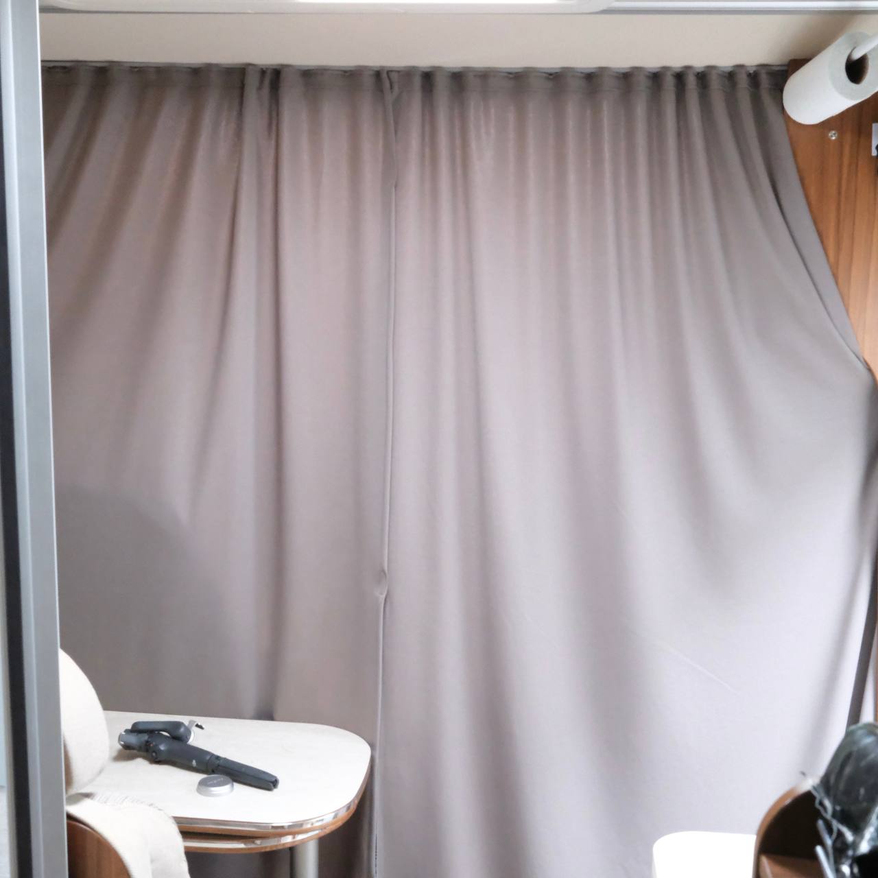 Scheidingsgordijnset voor campercabine met een lengte van 188 cm – Privacygordijn voor campers | Van-X