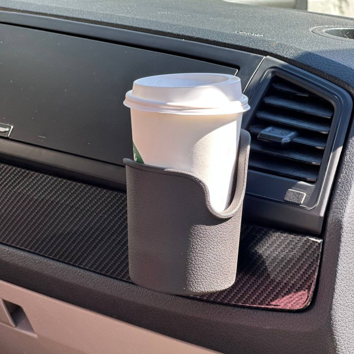 Voor VW T6 luchtventilatie-uitvoeringen met bekerhouder - rechterkant – Interieuraccessoires | Van-X