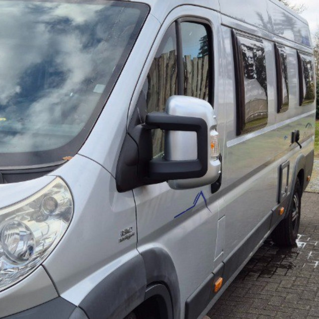 For Opel Movano (2007-2024) Wing Mirror Cap/Covers (Set of 2) - Silver| Van-X