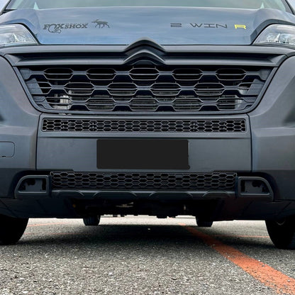 Opel Movano Lower Bumper Honeycomb Grille - Matte Black