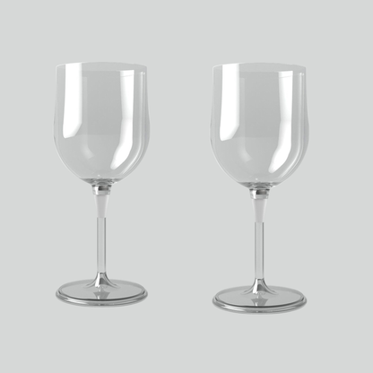 VAN-X BPA-Free Plastic Wine Glass | Portable, Travel-Friendly, Lightweight & Durable
