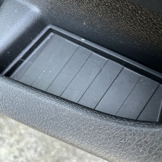 For Peugeot Expert Door Pocket Rubber Inserts & Mats – Black Interior Storage Liners