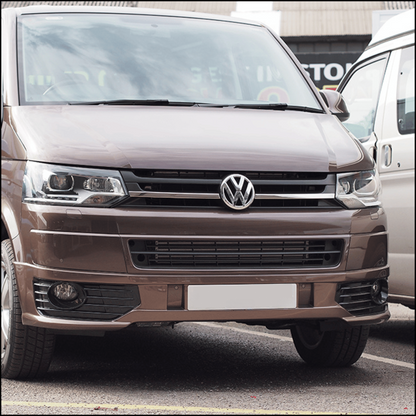 VW T5.1 Transporter Single-Line Front Grille Trim (2 Pcs)