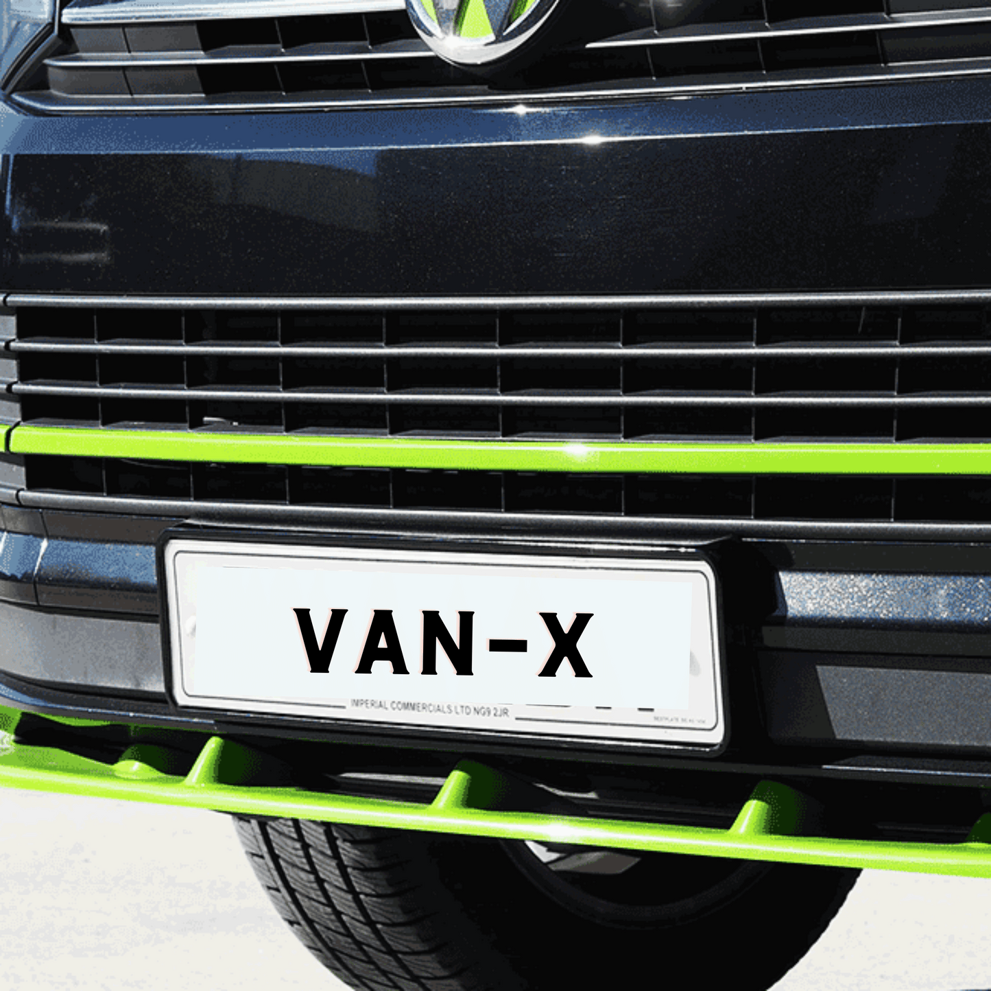 Voornummerplaatbekleding voor VW T6 Startline
