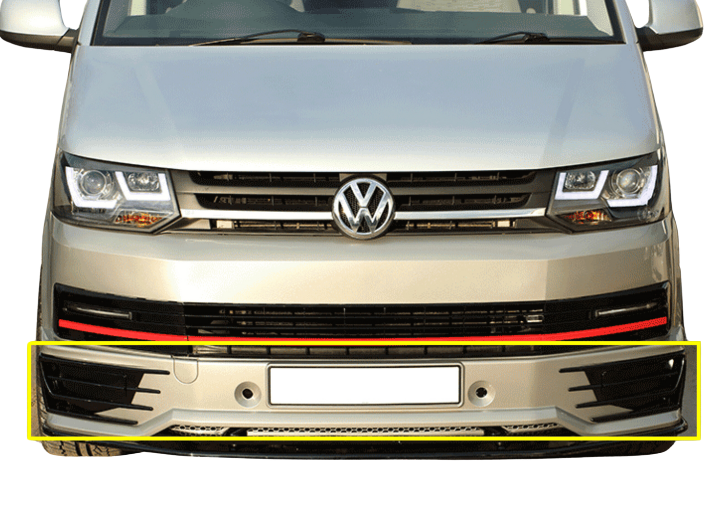 VW T5.1 Front Sportline Spoiler T5-X Styling