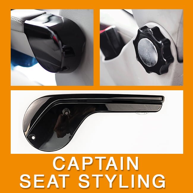 VW T6 Transporter Captain Seat Styling Pack bestuurdersstoel