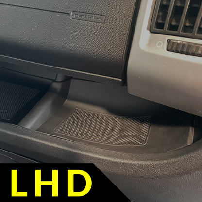 Opel Movano autotrail Onderste dashboard rubberen inzetstukken/matten Zwart LHD AUTO-SLEEPERS,BAILEY,HOBBY, HYMER, RAPIDO, SWIFT, AUTO-TRAIL 