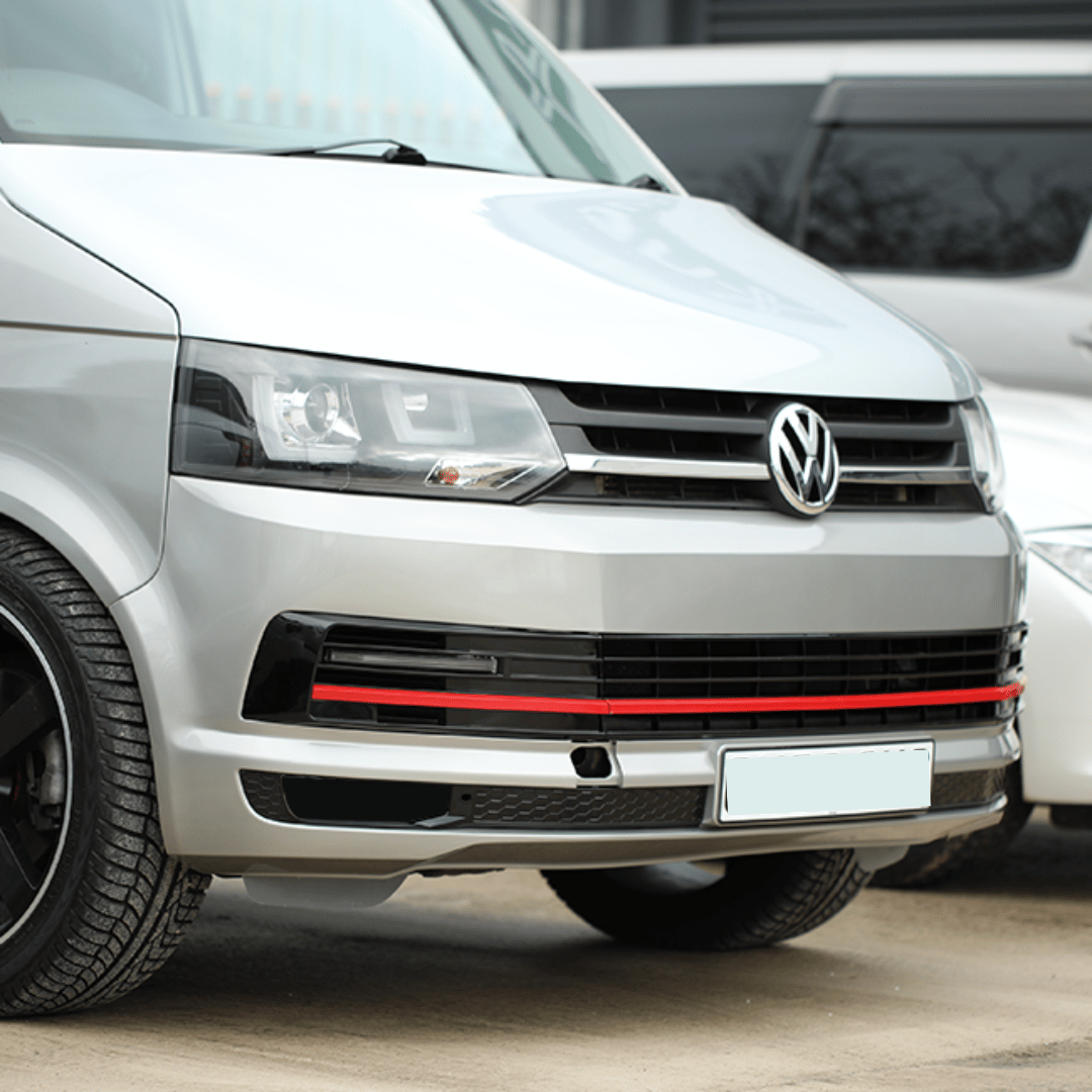 VW T5.1 Transporter NIEUW Voorbumper T5-X Front Styling Upgrade (B-kwaliteit) Gelakt en klaar om te passen in 3 kleuropties