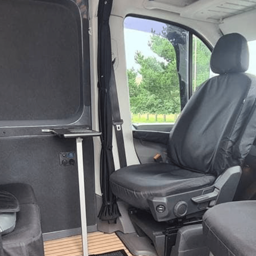 VW Crafter Cab Divider Curtain Kit