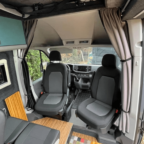 VW Crafter cabineverdelergordijnset