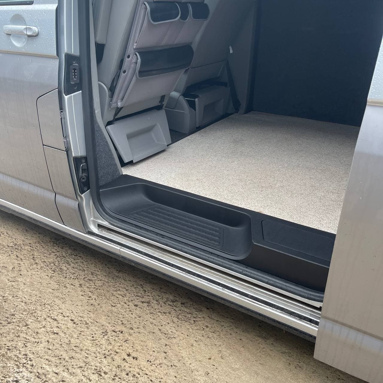 VW T6 Transporter zijlaaddeur V3 17 mm extra diep met opbergvak