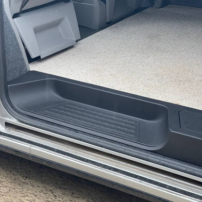 VW T6 Transporter Side Loading Door Step V3 17mm Extra Deep with Storage Compartment