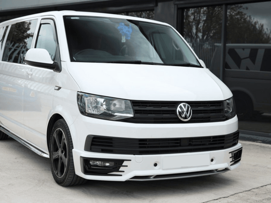 VW Transporter T6 grille-afwerking vooraan (4 stuks) - matzwart