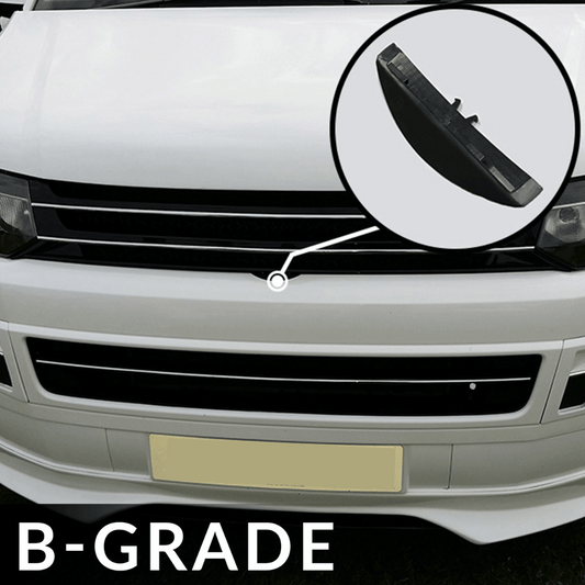 VW Volkswagen T5.1 Front Badgeless Grille (Piano Black) *Clearance* [B Grade]