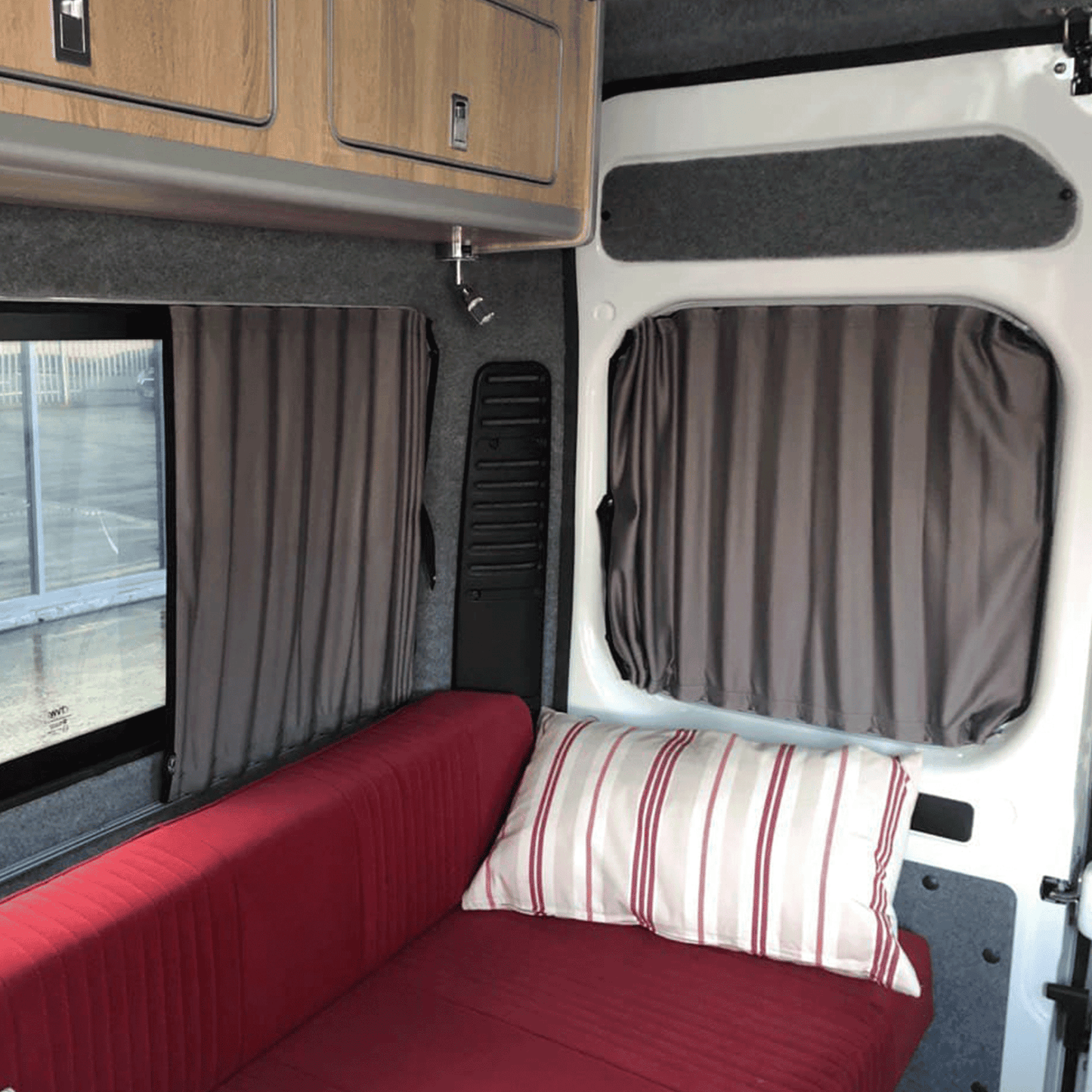 Peugeot Boxer Premium 2 x Side Window Curtains Van-X