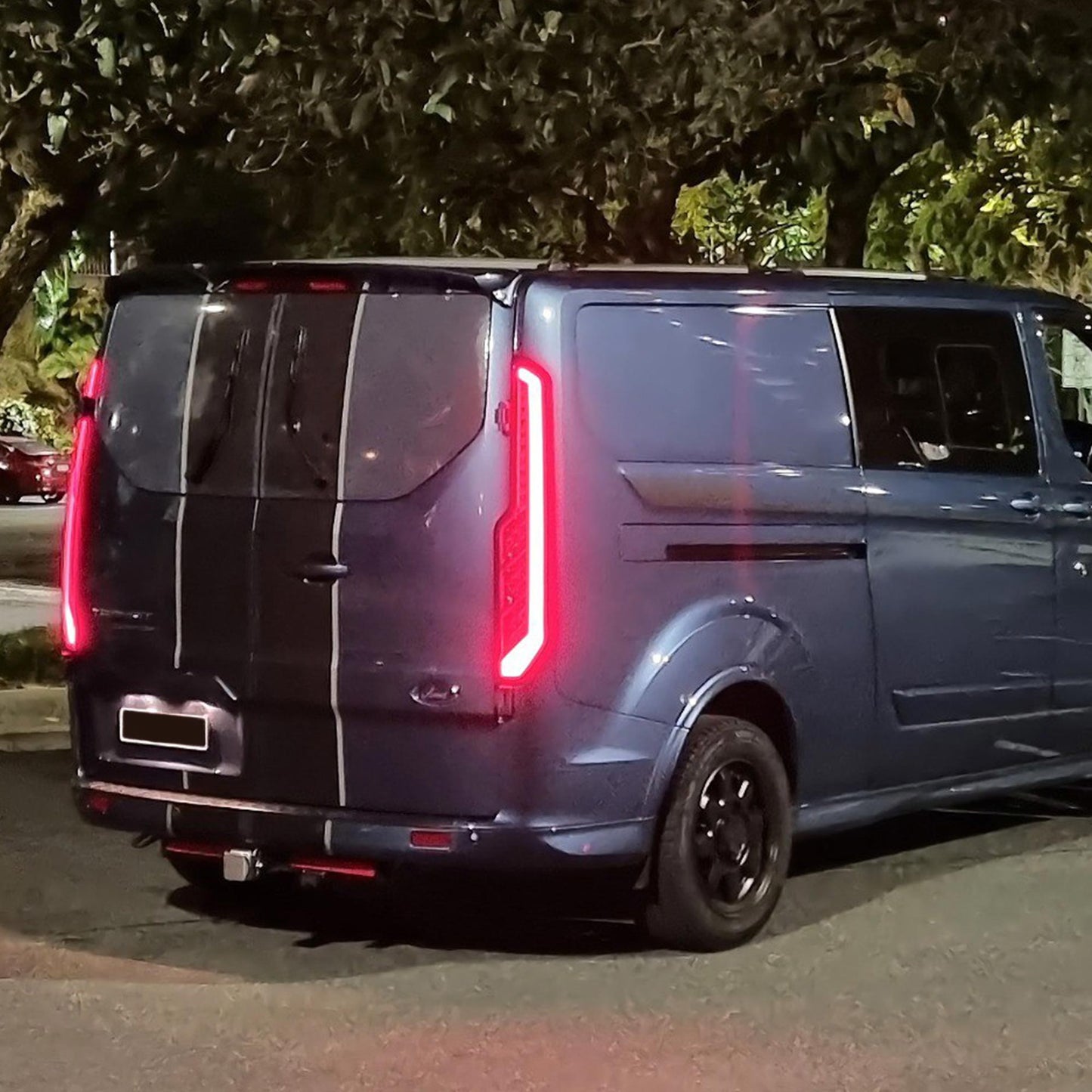 Para Ford Transit Custom Van MK2 Luces Traseras LED con Indicador Secuencial y Lentes Ahumadas