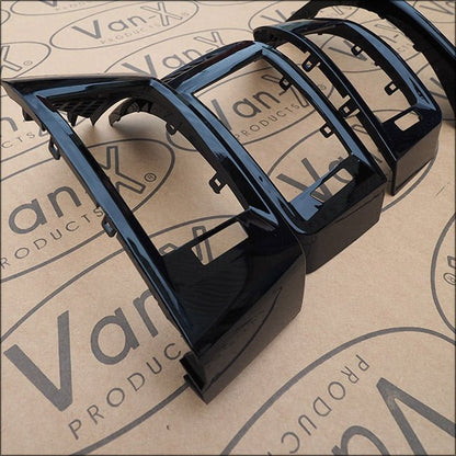 Opel Movano Dashboardventilatie (zwart) Gelakt en klaar voor montage 