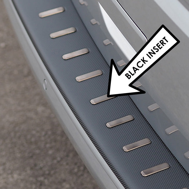 Protezione paraurti posteriore per VW T6 Barndoor SOLO pellicola in fibra di carbonio