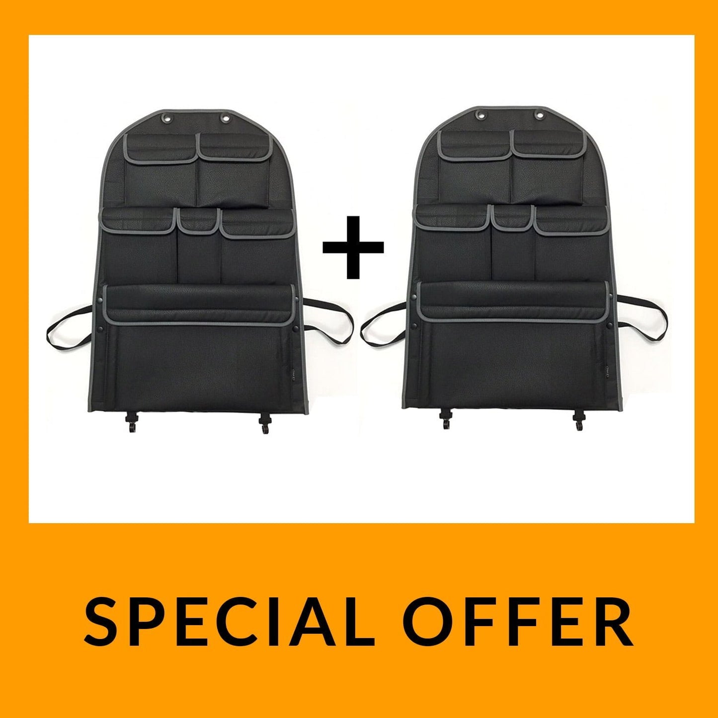 VW T5 T5.1 Transporter Back Seat Organiser Set of 2 bundle