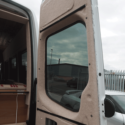 VW Crafter Premium 1 x Barndoor-gordijnen Van-X