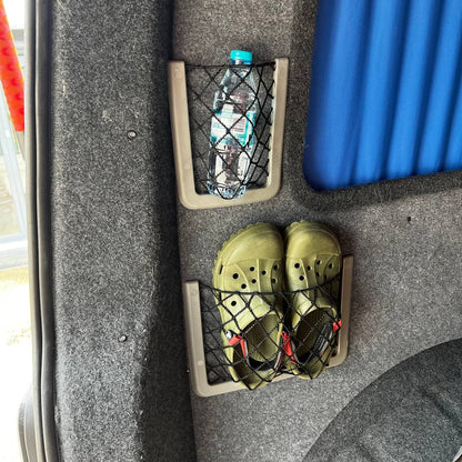 VW T5, T5.1, opbergnetbundel camperombouwtas (groot + klein)