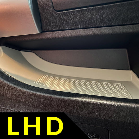 Citroen Jumper onderste dashboard rubberen inzetstukken/matten lichtgrijs LHD