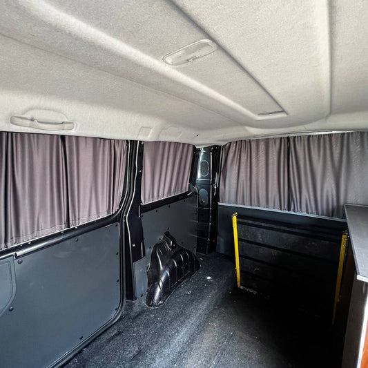 Citroen Dispatch Premium 4 x Side Window, 1 x Barndoor Curtain Van-X