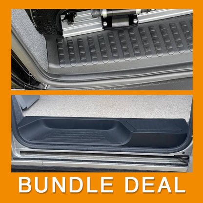 VW T6.1 V3 Barndoor Threshold Cover + Side Step