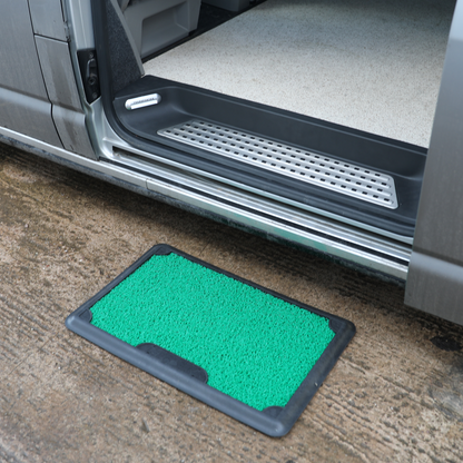 Tapete de entrada para desinfectante y esterilizador de Van-X para puertas y suelos