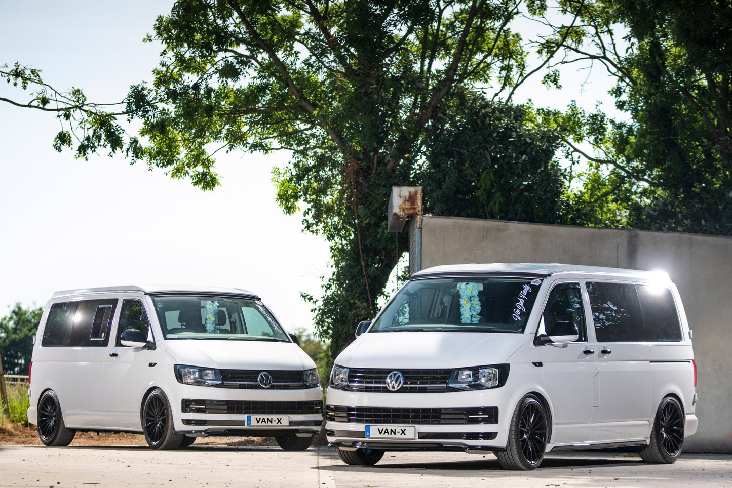 VW T5, T5.1 SWB zijskirts Reflex zilver kunststof geverfd en klaar voor montage (B-kwaliteit)